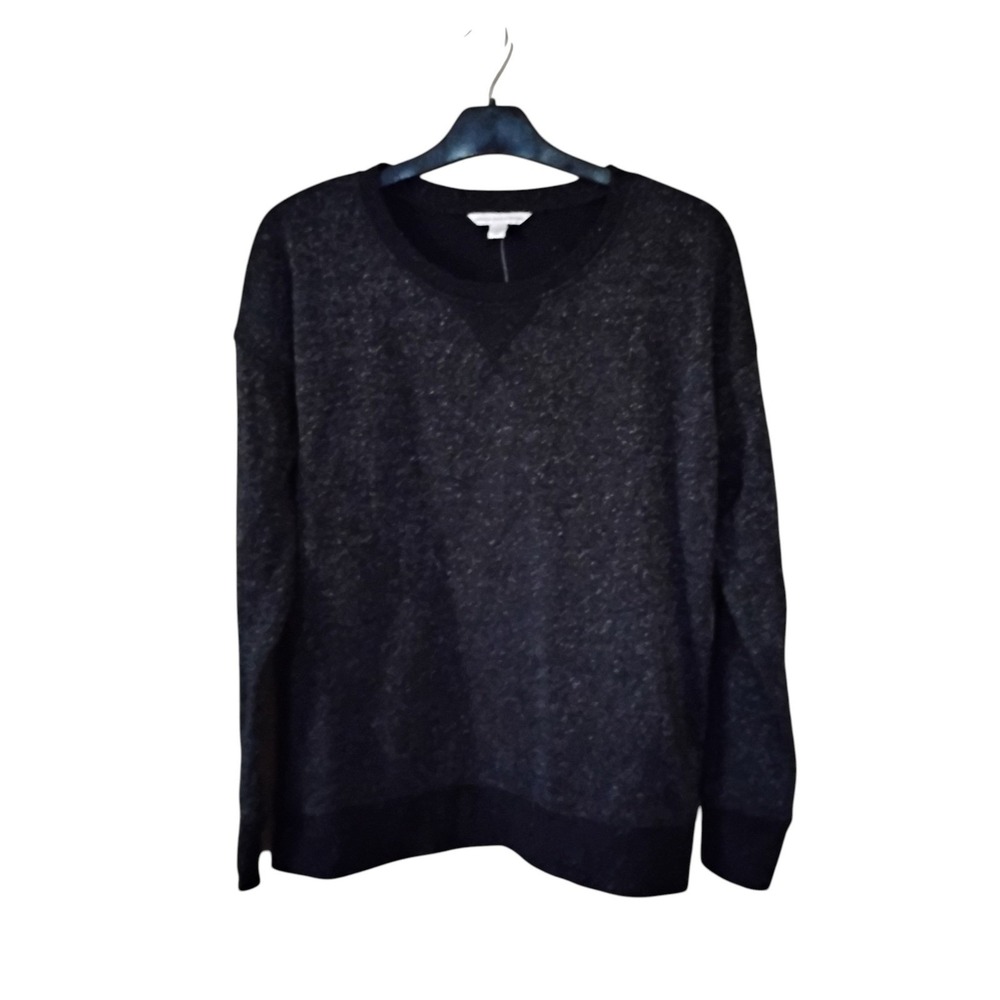 American Eagle Outfitters Metallic Charcoal Grey Crewneck Sweatshirt Medium NWT